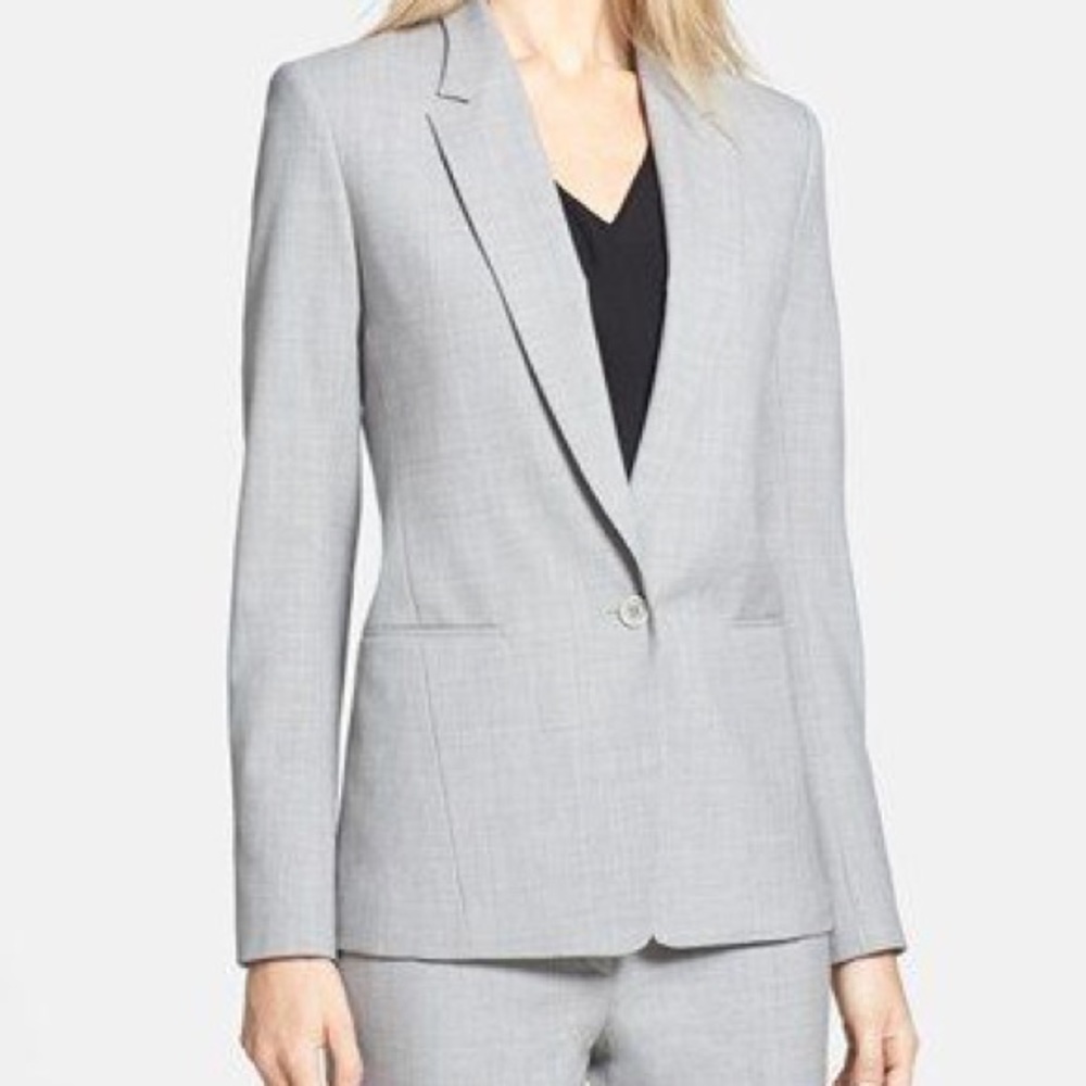 Theory light grey Keto blazer